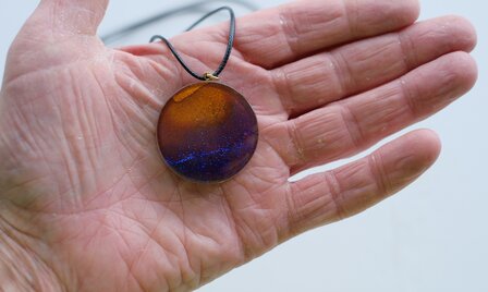 Orgone amethist hanger/A 